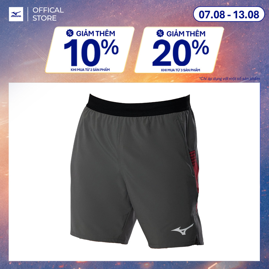 Quần Tennis NAM STRAGAZER 7 INCHES AMPLIFY SHORT - Xám 62GBD00107
