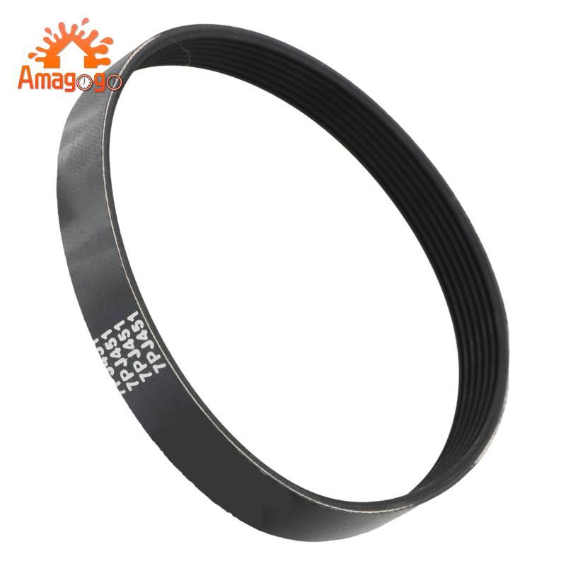 Đai cắt cỏ Amagogo Quiet Poly V 7PJ451 Cao su chu vi 451mm Ổ đĩa đáng tin cậy để nâng cấp máy cắt cỏ