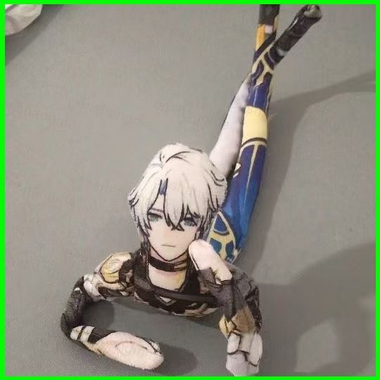 PS1 Honkai: Star Rail Phainon Anaxa Blade Plushie Trừu tượng Khung dây có thể lập được Chuột khô Búp
