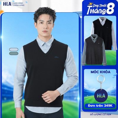 Áo Len Nam Nữ Cổ Sơ Mi HLA Dài Tay - Áo Thu Đông Công Sở Thiết Kế Trẻ Trung