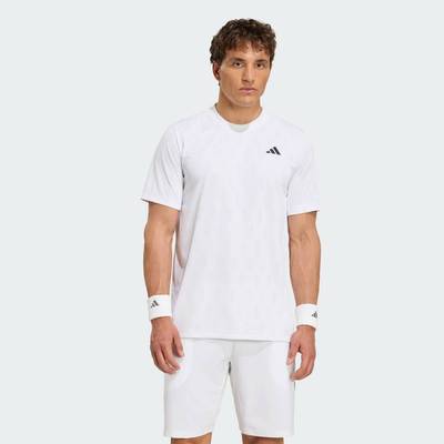 adidas Quần vợt ÁO THUN GRAPHIC CLUB TENNIS CLIMACOOL Nam trắng KS8271