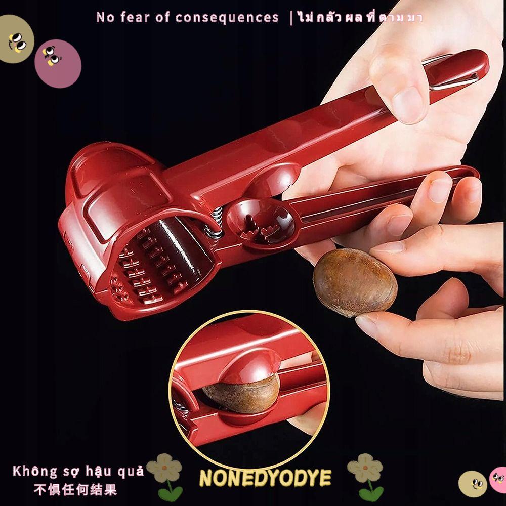 NONEDYODYE 1 / 2 Chiếc Hạt Cracker Hạt Brazil Hạt phỉ dẻ Nutcracker Sheller Kẹp