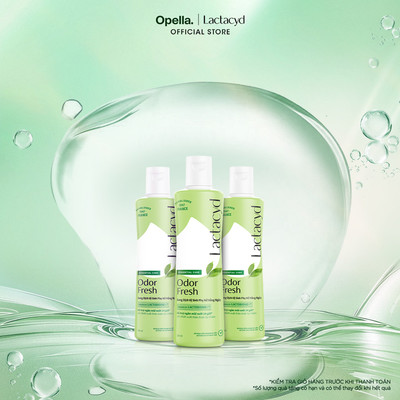 [KOL LIVESTREAM] Bộ 3 chai Dung Dịch Vệ Sinh Phụ Nữ Lactacyd Odor Fresh Ngăn Mùi 24H 250ml/chai