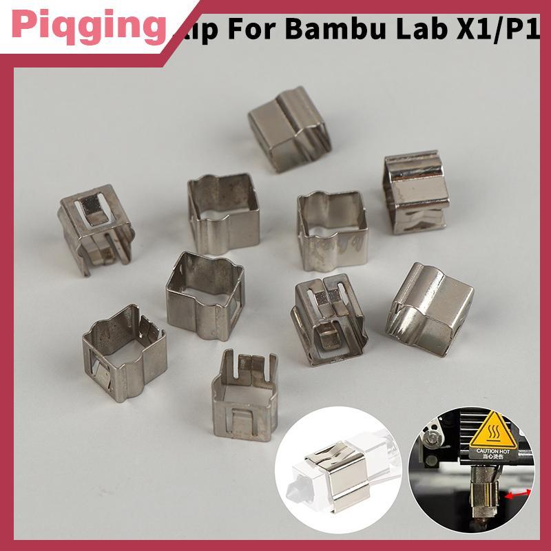 Kẹp cố định 10 / 20 Cái Cho Bambu Lab X1C / H2D / P1P / P1S Hotend Thermistor / Gốm Nóng Kẹp Phụ Kiệ