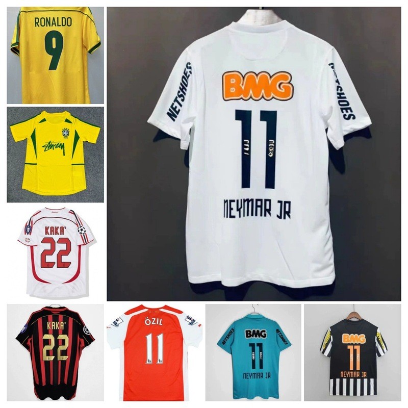 Áo đấu Santos cổ điển 2012, áo bóng đá phiên bản kỷ niệm Santos, số 11 Neymar, phiên bản đặc biệt củ