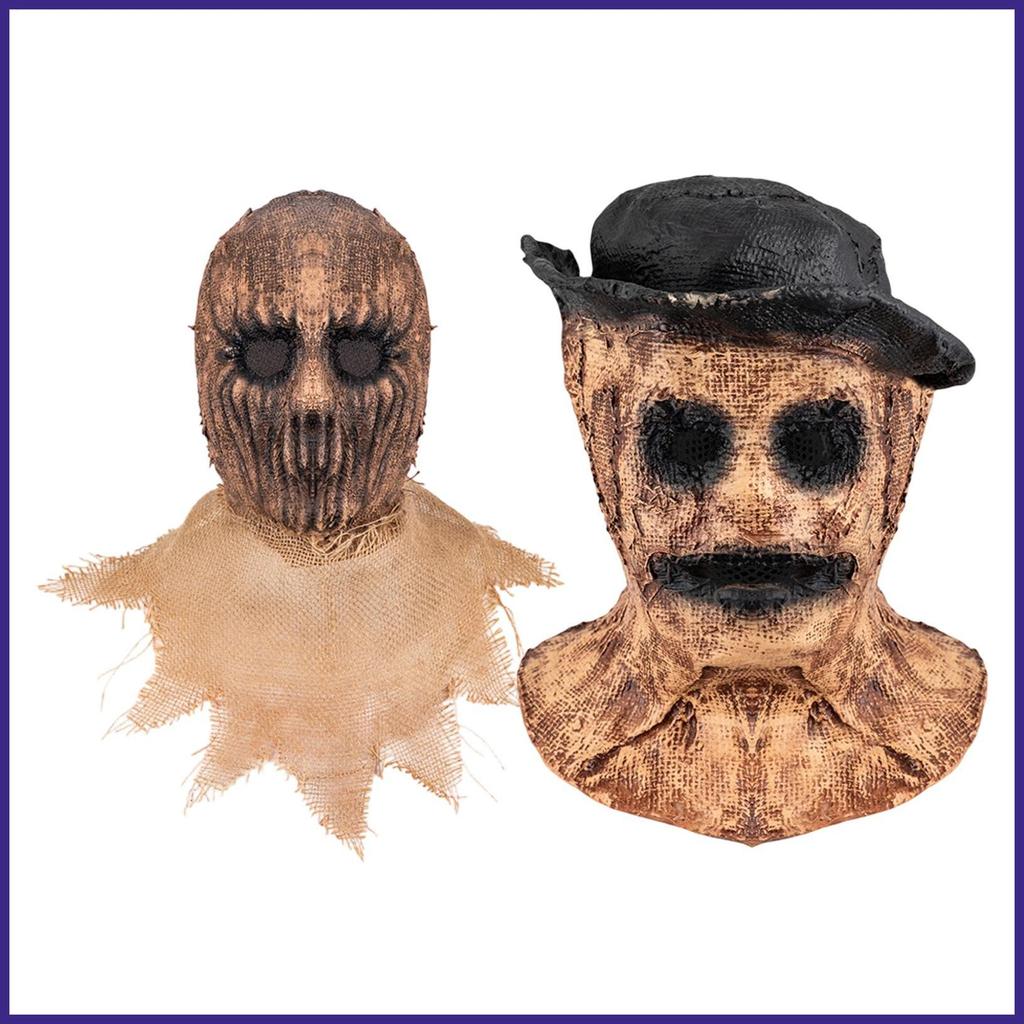 Dress Up Face Cover Creepy Latex Halloween Full Head Head Head Head Cover Halloween Face Cover cho n