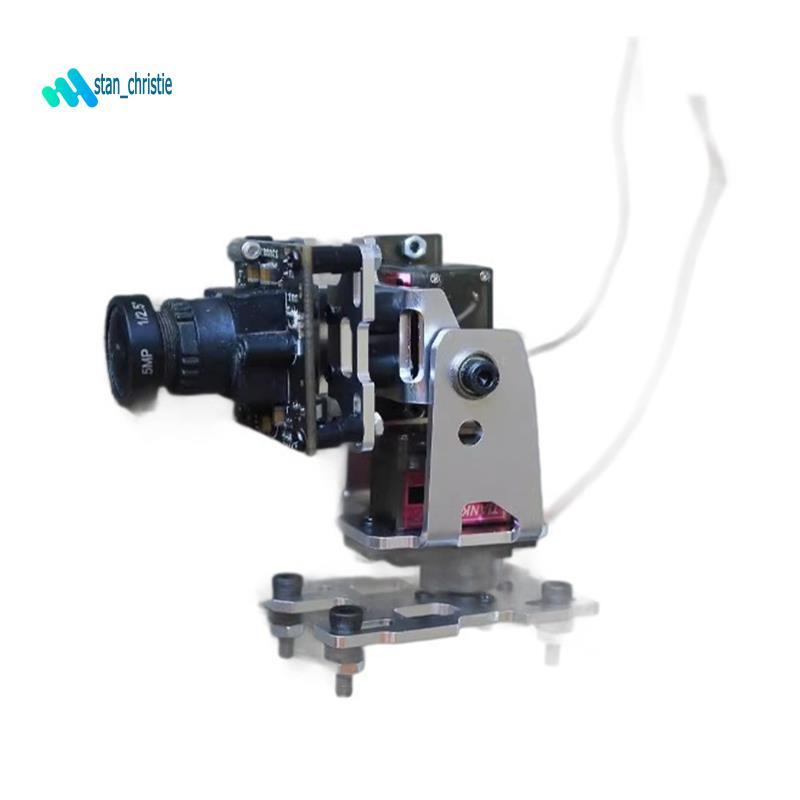 Mới 2 Gimbal FPV Gimbal Servo Gimbal Giá Đỡ Cho Mô Hình Máy Bay Máy Ảnh Hợp Kim Nhôm Giá Đỡ Cao Cấp