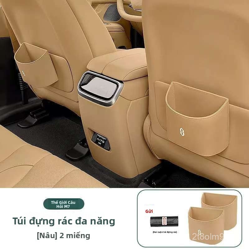 Thùng rác treo ô tô cho AITO M7 M5 M9 tiện lợi gọn gàng ngăn nắp bền đẹp
