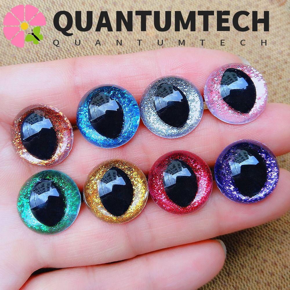 QUANTUMTECH Mắt An Toàn Cho Amigurumi, Mắt Thú Nhồi Bông Mắt Mèo Mắt An Toàn Cho Móc, Phụ Kiện Thủ C