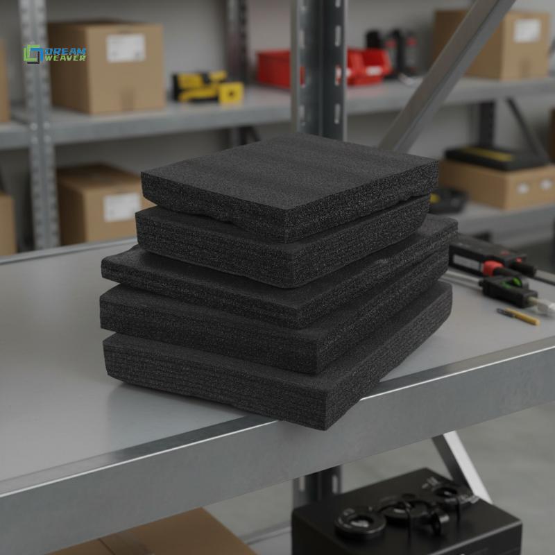 [Dream Weaver] 1 Cái Poly Blo Sheet Miếng đệm xốp có thể cắt Hộp đựng Poly Tấm xốp để treo Hộp đựng 