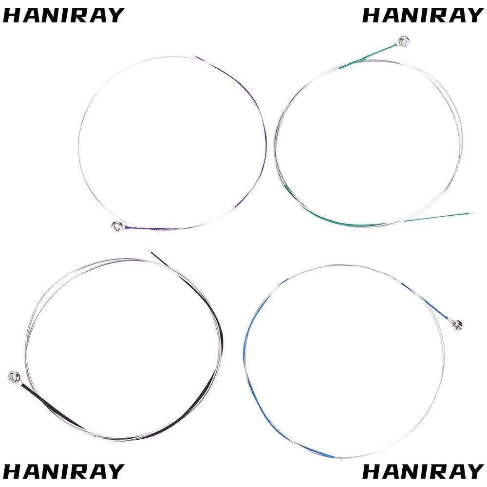 Bộ dây đàn violin HANIRAY, Dây đàn violin bằng thép cỡ 4 / 4, Phụ kiện đàn violin màu sắc bền bỉ cho
