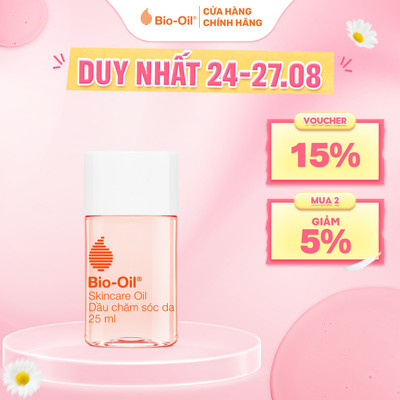 Dầu dưỡng da giúp cải thiện khô sạm và đều màu da, hỗ trợ cải thiện vết rạn da - BIO-OIL Skincare Oil (chai 25ml)