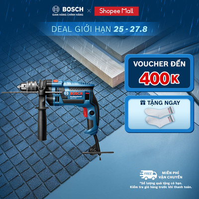 Máy khoan động lực Bosch GSB 16 RE (Hộp nhựa)
