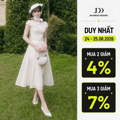 Set Áo Xuân Hè Cổ Ngang Tay Chờm 2T06.2601, Chân Váy Xuân Hè Dài Xếp Ly 4L01.2601. Set Đồ Dự Tiệc Nữ Thanh Lịch Công Sở