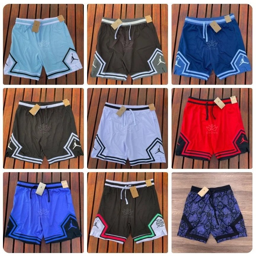 [Chọn một món] Mùa hè American Air Jordan Air Jordan Chiến đấu thực tế Bóng rổ Mỹ Quần short khô nha