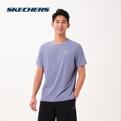 Áo Thun Tay Ngắn Nam Skechers Walking Performance Short Sleeve Tee - SP126M102-04VV