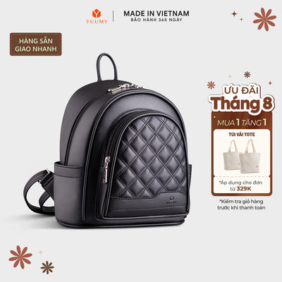 Balo Yuumy (Thời trang nữ tiện lợi cỡ trung - Balo da Seasand YBA65)