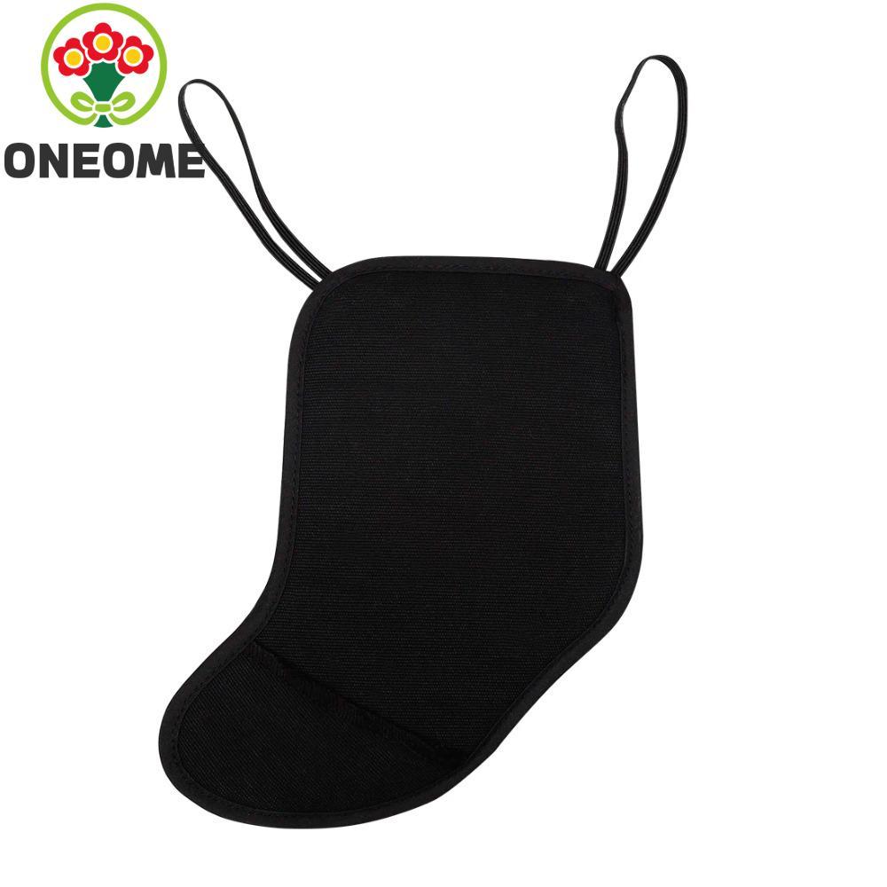 ONEOME Violin Vai Rest Pad, Đệm Cotton Violin Chin Rest Pad, Fiddle Parts Protector Soft Black / Red