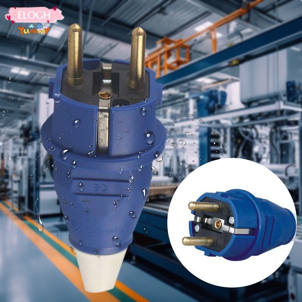 Ổ cắm công nghiệp ELO11, Ổ cắm công nghiệp 2 chân IP44 16A, Bộ chuyển đổi 2P + E 220-240V Đặc điểm k