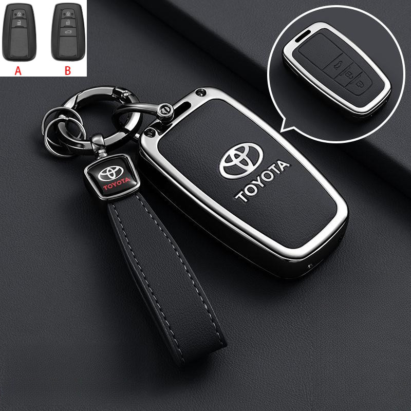 Bảo Vệ Chìa Khóa Xe Ô Tô Móc Chìa Khóa Cho Xe Toyota Camry Corolla Cross Avalon Altis Chr Corolla Cr