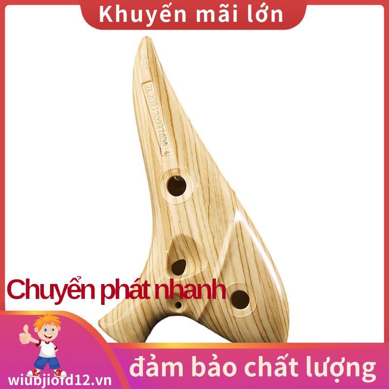 Ocarina 12 lỗ, Tenor cầm tay chuyên nghiệp cầm tay AC Ocarina AC Alto, Ocarina nhựa âm nhạc. wiubjio