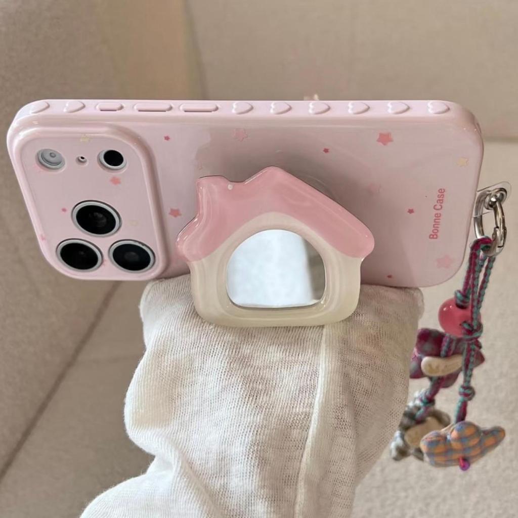 Ốp Điện Thoại Gương Ins House Thích Hợp Cho iPhone 17 16 15 14 13 12 11 Pro Max Plus Chống Sốc