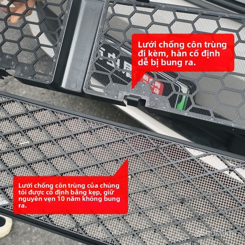 Lưới chắn côn trùng cho Li Auto L6 i6 i8 2024-2026, lưới tản nhiệt trước bảo vệ két nước, bền đẹp
