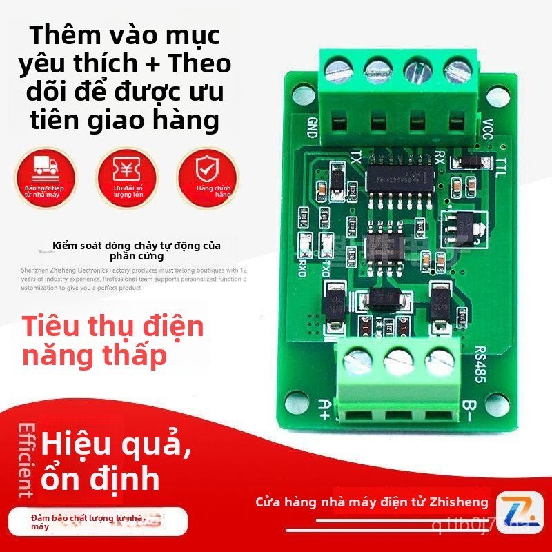 Module chuyển TTL sang RS485 RS485 sang TTL tự động điều hướng công nghiệp