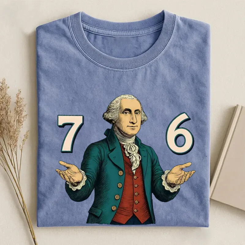 Áo thun 7-6 George Washington