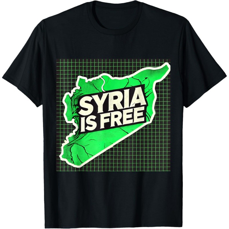 Mới Cờ Syria Họa Tiết Áo nam Miễn Phí Syria 3D In Tee Mùa Hè Thường Ngày Tay Ngắn Unisex Áo Sơ Mi Rờ