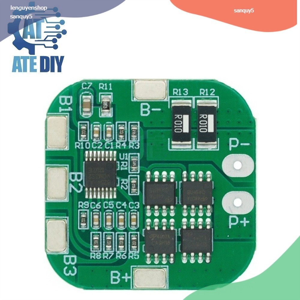 100 Mạch bảo vệ pin 4S 18650- 16.8V - 20A HX-4S-A20