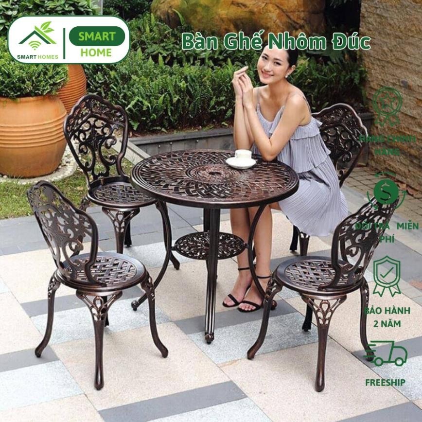 Bàn Ghế Sân Vườn Ngoài Trời D78 - SMARTHOMES