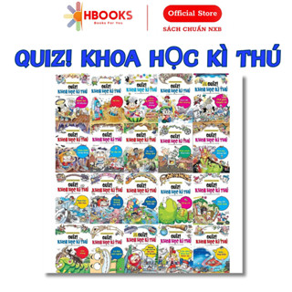 Sách tranh - Quiz Khoa học kì thú - Lẻ 1 quyển tự chọn
