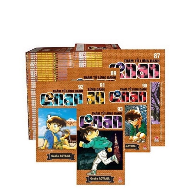 Truyện tranh - Combo 106 cuốn Thám Tử Lừng Danh Conan
