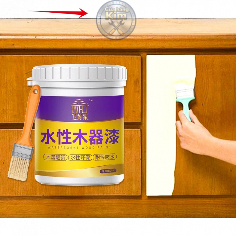 Sơn Gỗ sơn bóng gỗ sơn gỗ màu cánh gián sơn pu cho gỗ sơn chống mốc gỗ sơn gỗ chống ẩm mốc không mùi