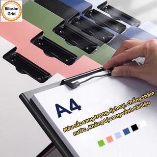 Bìa A4 Kẹp Tài Liệu Văn Phòng Cao Cấp, Kẹp Đề Thi, Bài Kiểm Tra Cho Học Sinh Tiện Lợi