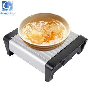 Máy hâm nóng thực phẩm Gazechimp Đĩa nồi đơn Vật tư bền Khay sưởi ấm bằng thép không gỉ