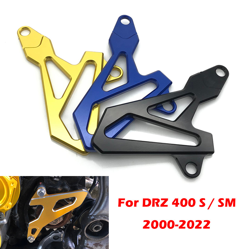 CNC Nhôm Xe Máy Phía Trước Bánh Xích Bao Dây Xích Bảo Vệ Vỏ Bảo Vệ Cho Suzuki DRZ400S DRZ400SM DR-Z 
