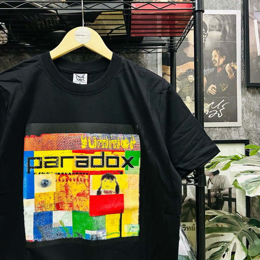 Áo thun Paradox-Áo thun Cotton nguyên chất mùa hè S-5XL