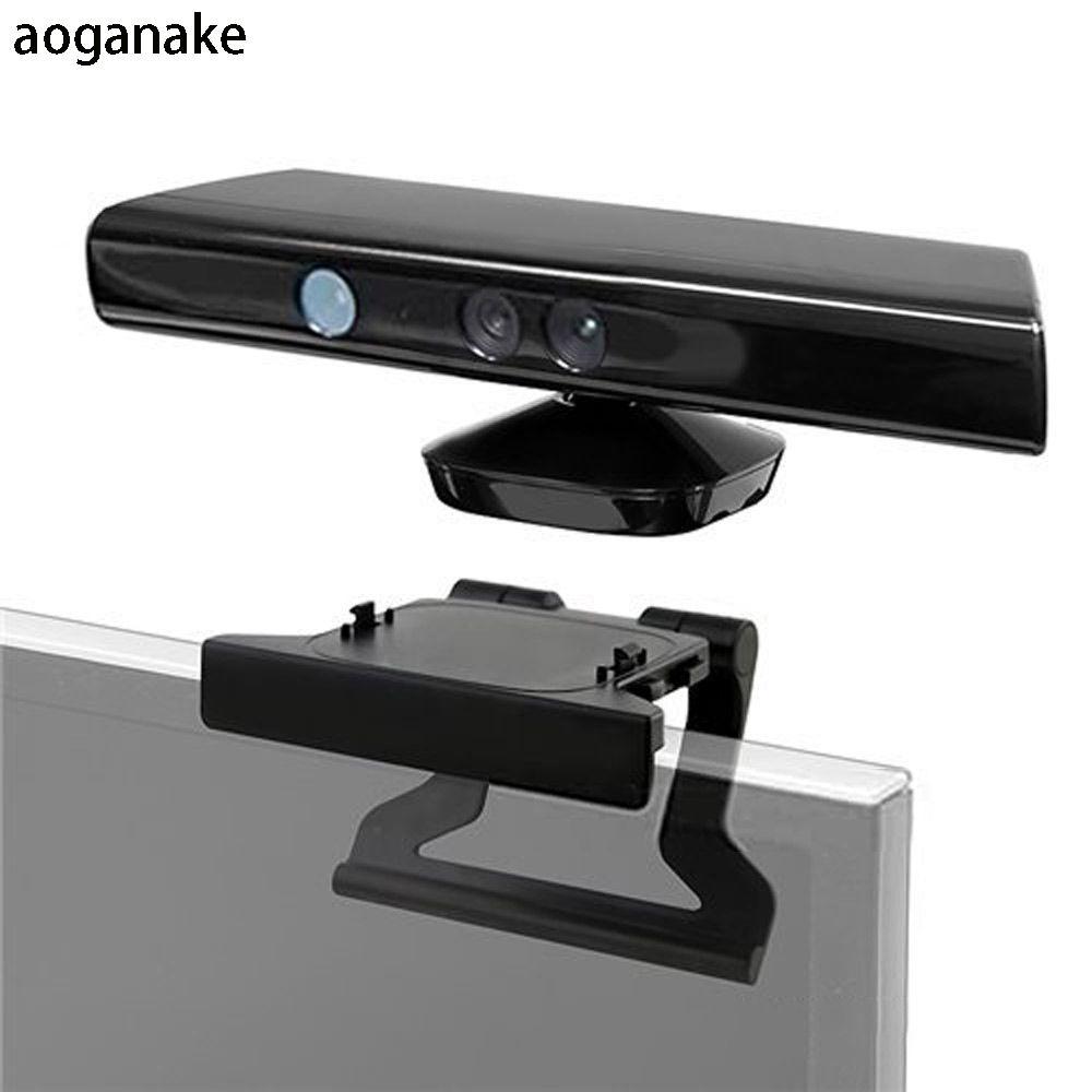 AOGANAKE cho Xbox 360 Kinect Giá đỡ trò chơi Somatic Phụ kiện trò chơi Kẹp đứng