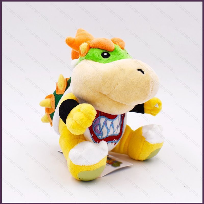 PS2 The Super Mario Galaxy Movie Bowser Jr. Plushie Dễ Thương Koopa Dragon Đồ Chơi Nhồi Bông Động Vậ