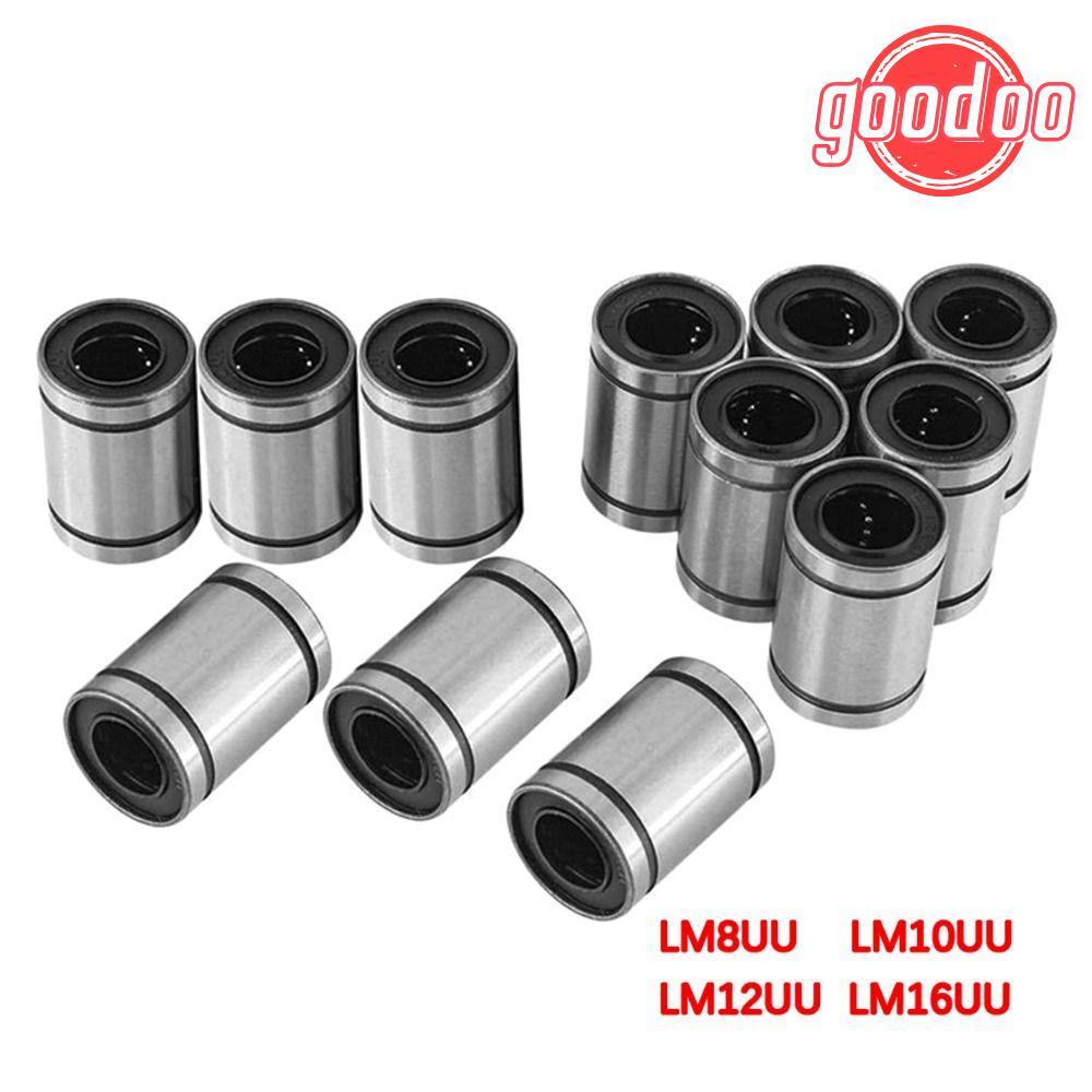 GOODOO Bushing Thép CNC Phần Thép Chrome Bền LM3U LM4UU LM5UU LM6UU