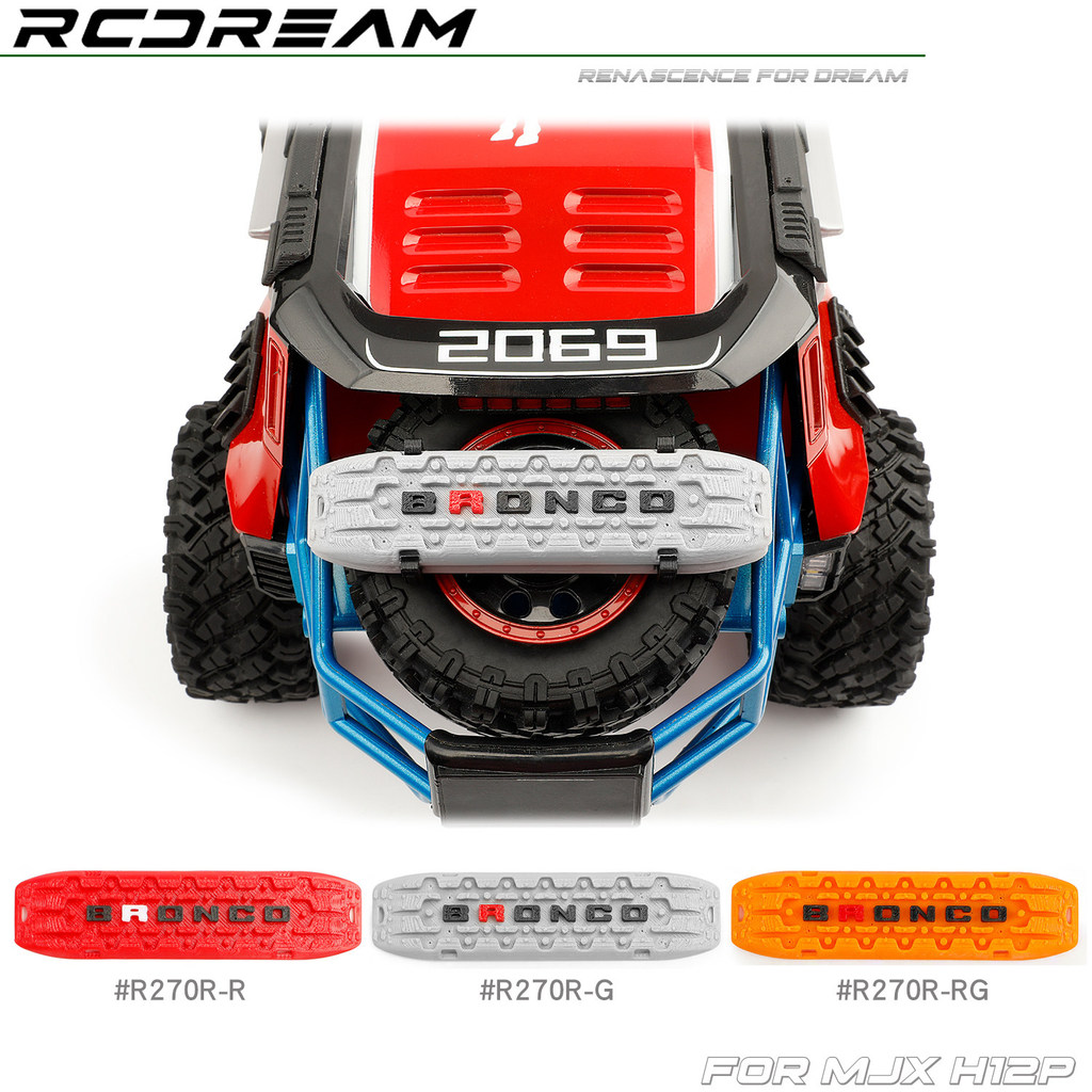 RCDream 1 / 12 MJX H12P Thoát Tấm Chống Chìm Tấm Cát Dày Mô Phỏng Sửa Đổi Phụ Kiện