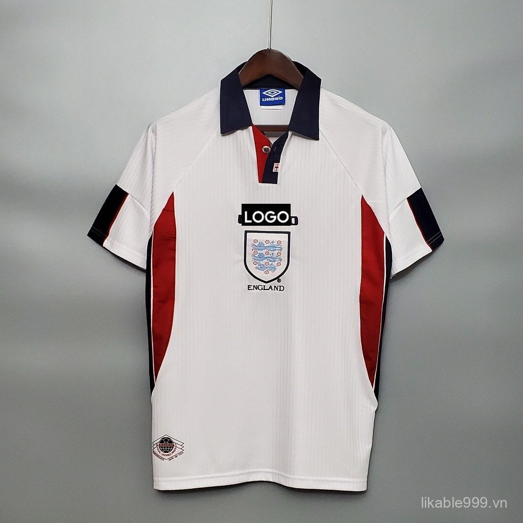 #E 98 Sân nhà Retro Soccer Jersey Footballabac