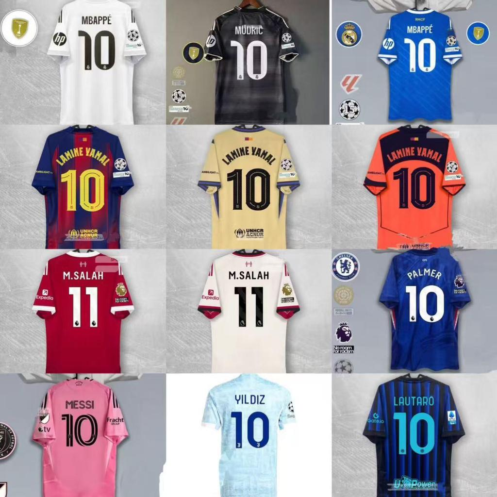 2526 Royal Madrid Jersey Real Madrid Home Madrid Palmer Áo bóng đá Real Madrid xuyên biên giới