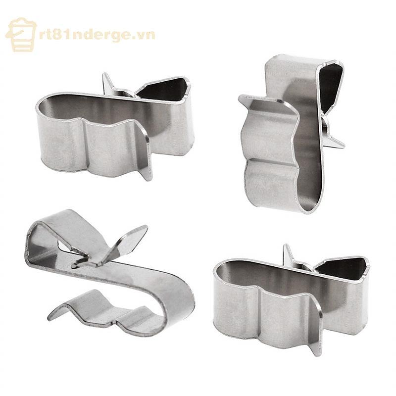 GE 10 Chiếc Bảng Điều Khiển Năng Lượng Mặt Trời Dây Kẹp Cho 2x6mm Cáp Thép Không Gỉ Trailer Quang Đi