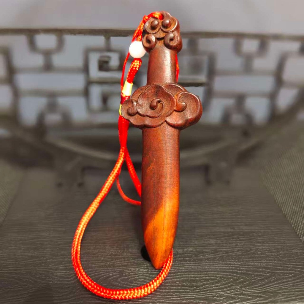 Ánh Sáng Lightning Sword Lightning Sword Mặt Dây Chuyền Thanh Kiếm Mây Tốt Lành Cho Bé Di Động Thanh