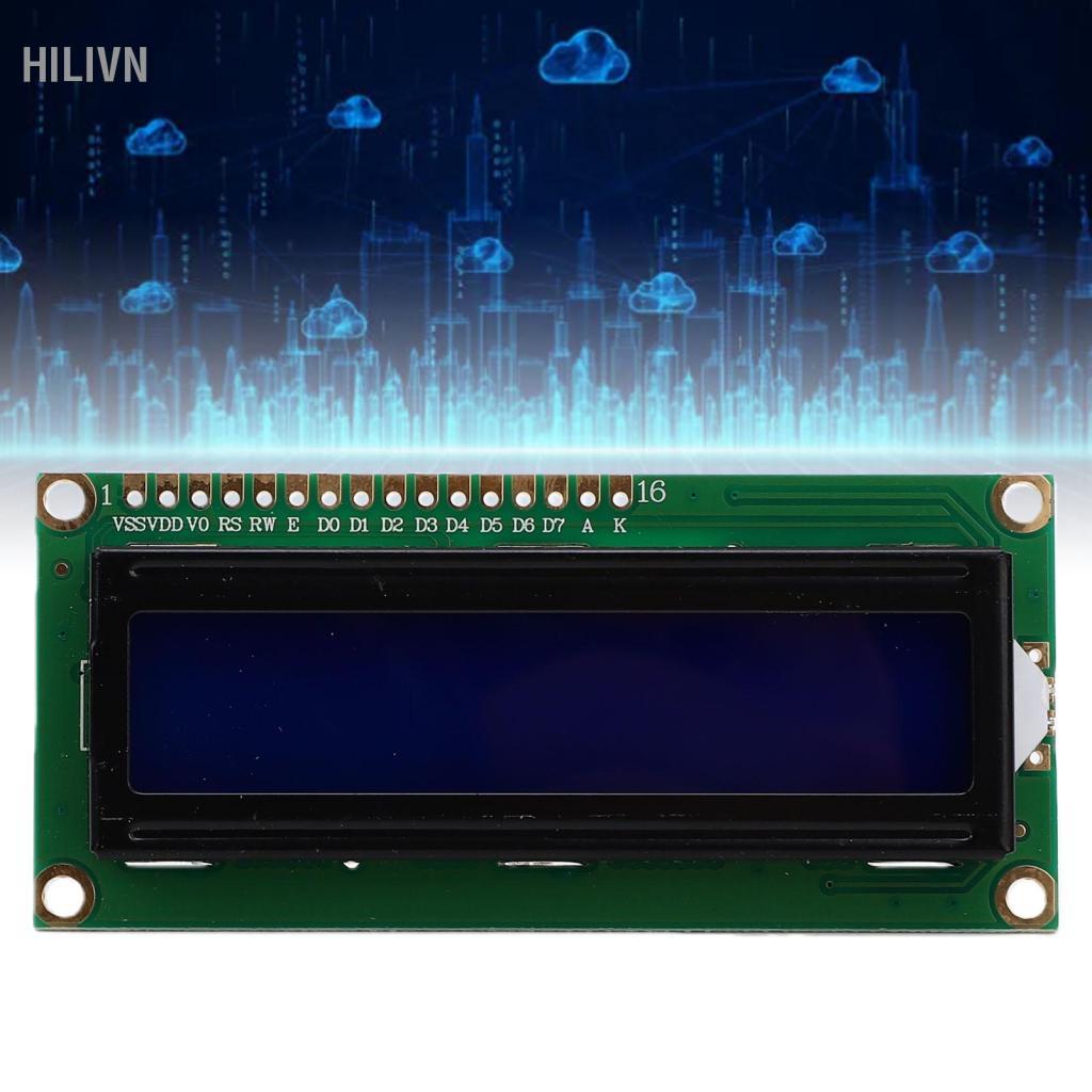 hilivn 3 CÁI LCD1602A I2C Mô-đun hiển thị Đèn nền màn hình xanh 16x2 Bộ chuyển đổi giao diện LCD