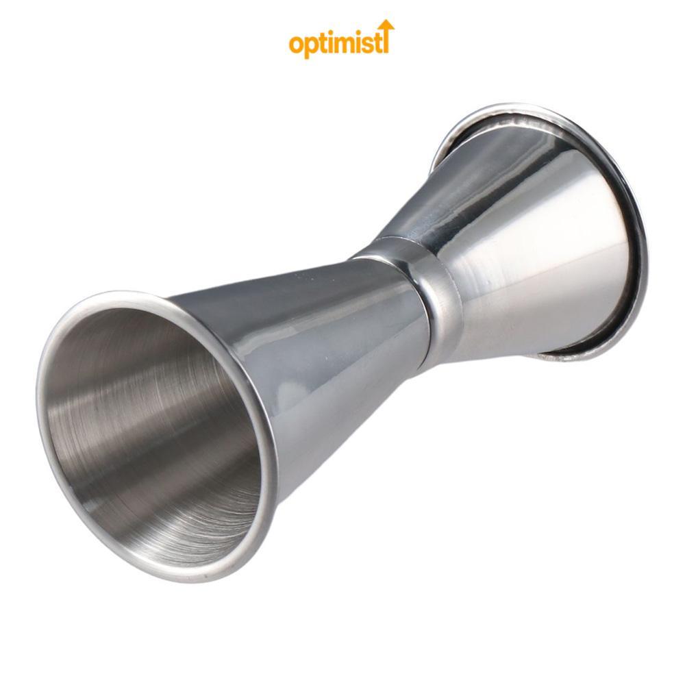 OPTIM Bar Đo Jigger, Thép không gỉ OZ / ML Double Cocktail Jigger, Đo bắn bên trong Bar Jigger Kitch