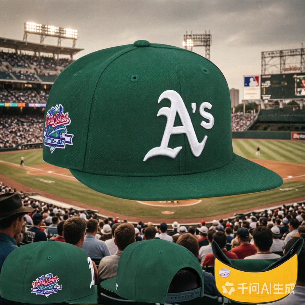 47Brand Oakland Athletics World Series 1989 Kỷ Nguyên Mới Mũ Bóng Chày Có Thể Điều Chỉnh, Xanh Đậm C